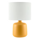 Hospitality furniture - White Jute Ceramic Table Lamp - www.oroatrade.com