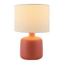 Hospitality furniture - White Jute Ceramic Table Lamp - www.oroatrade.com