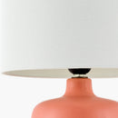 Hospitality furniture - White Jute Ceramic Table Lamp - www.oroatrade.com