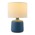 Hospitality furniture - White Jute Ceramic Table Lamp - www.oroatrade.com