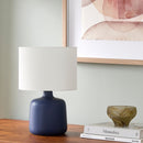 Hospitality furniture - White Jute Ceramic Table Lamp - www.oroatrade.com