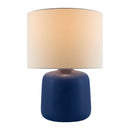 Hospitality furniture - White Jute Ceramic Table Lamp - www.oroatrade.com