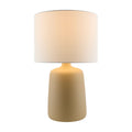 Modern European furniture - Ceramic White Linen Table Lamp - www.oroatrade.com