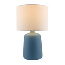Modern European furniture - Ceramic White Linen Table Lamp - www.oroatrade.com