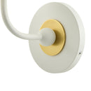 Hospitality furniture - Elongated White Shade Wall Lamp - www.oroatrade.com