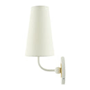 Hospitality furniture - Elongated White Shade Wall Lamp - www.oroatrade.com