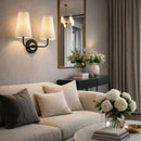 Hospitality furniture - Elongated Dual-Shade Wall Lamp - www.oroatrade.com