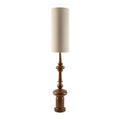 Modern European furniture - Cylindrical Linen Shade Floor Lamp - www.oroatrade.com