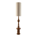 Modern European furniture - Cylindrical Linen Shade Floor Lamp - www.oroatrade.com