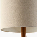 Modern European furniture - Cylindrical Linen Shade Floor Lamp - www.oroatrade.com