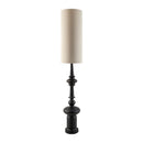 Modern European furniture - Cylindrical Linen Shade Floor Lamp - www.oroatrade.com