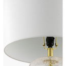 Contract furniture - Clear Glass Accent Table Lamp - www.oroatrade.com