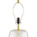 Contract furniture - Clear Glass Accent Table Lamp - www.oroatrade.com