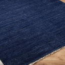Hospitality furniture - Blue Wool Fringed Table Runner - www.oroatrade.com