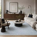 Modern European furniture - Hand-Knotted Wool Fringed Square Carpet - www.oroatrade.com