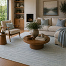 Modern European furniture - Hand-Knotted Wool Fringed Carpet - www.oroatrade.com