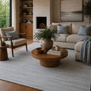 Modern European furniture - Hand-Knotted Wool Fringed Carpet - www.oroatrade.com