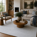 Modern European furniture - Hand-Knotted Wool Fringed Carpet - www.oroatrade.com