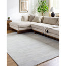 Modern European furniture - Hand-Knotted Wool Fringed Square Carpet - www.oroatrade.com