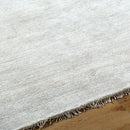 Modern European furniture - Hand-Knotted Wool Fringed Square Carpet - www.oroatrade.com