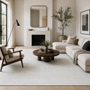 Modern European furniture - Hand-Knotted Wool Fringed Square Carpet - www.oroatrade.com