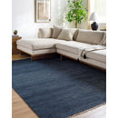 Modern European furniture - Hand-Knotted Wool Fringed Square Carpet - www.oroatrade.com