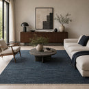 Modern European furniture - Hand-Knotted Wool Fringed Square Carpet - www.oroatrade.com