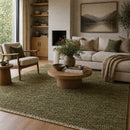 Modern European furniture - Hand-Knotted Wool Fringed Carpet - www.oroatrade.com