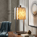 Contract furniture - Silver Gray Accent Table Lamp - www.oroatrade.com
