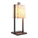 Contract furniture - Silver Gray Accent Table Lamp - www.oroatrade.com