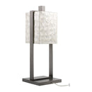 Contract furniture - Silver Gray Accent Table Lamp - www.oroatrade.com