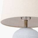 Contract furniture - Antiqued Gray Ceramic Table Lamp - www.oroatrade.com