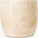 Hospitality furniture - Beige Linen Ceramic Table Lamp - www.oroatrade.com