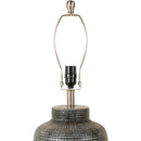 Hospitality furniture - Beige Linen Ceramic Table Lamp - www.oroatrade.com
