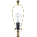 Hospitality furniture - White Linen Ceramic Table Lamp - www.oroatrade.com