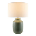 Hospitality furniture - White Linen Ceramic Table Lamp - www.oroatrade.com