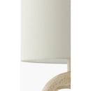 Modern European furniture - Wavy Carved Base Table Lamp - www.oroatrade.com