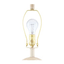 Modern European furniture - Wavy Carved Base Table Lamp - www.oroatrade.com