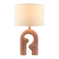 Modern European furniture - Wavy Carved Base Table Lamp - www.oroatrade.com
