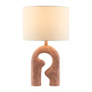Modern European furniture - Wavy Carved Base Table Lamp - www.oroatrade.com