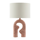 Modern European furniture - Wavy Carved Base Table Lamp - www.oroatrade.com