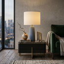 Modern European furniture - Hand-Painted Concrete Table Lamp - www.oroatrade.com