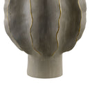 Hospitality furniture - Gray Scuptured Accent Table Lamp - www.oroatrade.com
