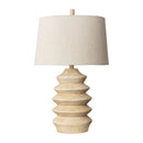 Hospitality furniture - Painted Cream Accent Table Lamp - www.oroatrade.com