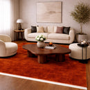 Modern European furniture - Hand-Loomed Wool Fringe Square Carpet - www.oroatrade.com