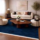 Modern European furniture - Hand-Loomed Wool Fringe Square Carpet - www.oroatrade.com