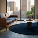 Modern furniture - Hand-Loomed Wool Fringe Round Carpet - www.oroatrade.com