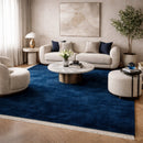 Modern European furniture - Hand-Loomed Wool Fringe Square Carpet - www.oroatrade.com