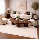 Modern European furniture - Hand-Loomed Wool Fringe Square Carpet - www.oroatrade.com