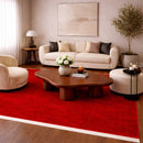 Modern European furniture - Hand-Loomed Wool Fringe Square Carpet - www.oroatrade.com